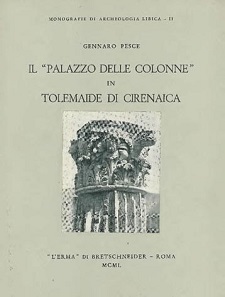 Cover of the monograph of G. Pesce (left); plate with the gold coins found during the excavation (right).