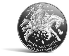 Latvia / 5 Euros / Silver .925 / 31.47g / 38.61mm / Design: Edgars Folks (graphic design) and Ligita Franckevica (plaster model) / Mintage: 4,000.