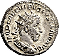 Lot 5656: Roman Imperial times. Volusianus, 251-253. Antoninianus, Rome. Extremely fine. Estimate: 50 euros. Hammer price: 460 euros.