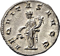 Lot 5656: Roman Imperial times. Volusianus, 251-253. Antoninianus, Rome. Extremely fine. Estimate: 50 euros. Hammer price: 460 euros.