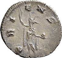 Lot 5727: Roman Imperial times. Gallienus, 253-268. Antoninianus, 264/265, Mediolanum (Milan). Almost extremely fine/very fine. Estimate: 75 euros. Hammer price: 750 euros.