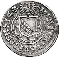 Fig. 5: ZURICH. Dicken without date (1500-1503). Tobler (1974), S. 77 (this specimen). HMZ 1124. Sale 88 Leu Numismatics (2003), lot 1787. Estimate: 20.000 CHF. Hammer price: 31.000 CHF.