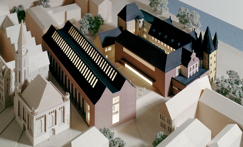 Model of the Historisches Museum Frankfurt from 2009.