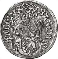 Fig. 5: ZURICH. Dicken without date (1500-1503). Tobler (1974), S. 77 (this specimen). HMZ 1124. Sale 88 Leu Numismatics (2003), lot 1787. Estimate: 20.000 CHF. Hammer price: 31.000 CHF.