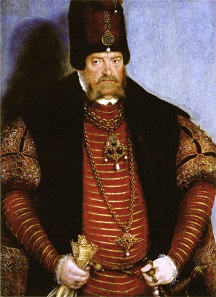 Joachim II Hector. Painting by Lucas Cranach the Elder around 1550.