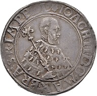 Joachim II. Taler 1541, Berlin. Extremely rare. Very fine. Estimate: 20,000 euros. From Künker sale 300 (2018), No. 9.