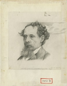 Original hand-drawn artwork for the GBP 10 note which featured Charles Dickens, including a scene from the Pickwick Papers: the cricket match between Dingly Dell and All Muggleton. Drawn by Roger Withington, based on an illustration by R Buss. Photos: Bank of England Museum.