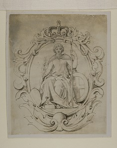 The vignette of Britannia which appeared on the Bank of England’s notes between 1855 and 1956 was designed by the artist Daniel Maclise a close friend of Charles Dickens. Maclise made portraits of Dickens and his wife and children, as well illustrating some of his stories. Photos: Bank of England Museum.