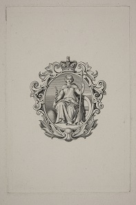 The vignette of Britannia which appeared on the Bank of England’s notes between 1855 and 1956 was designed by the artist Daniel Maclise a close friend of Charles Dickens. Maclise made portraits of Dickens and his wife and children, as well illustrating some of his stories. Photos: Bank of England Museum.