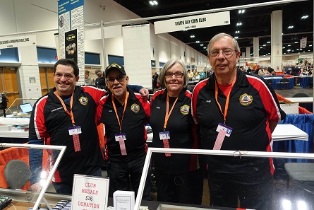 The Tampa Bay Coin Club. Photo: UK.