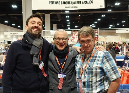 Fred Pastrone, Luis Lalana and Gonzalo Barinaga seem to enjoy the FUN. Photo: UK.