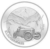 Switzerland / 20 CHF / Silver .835 / 20g / 33mm / Design: Vito Noto / Mintage: 30,000 (uncirculated), 5,000 (Proof).