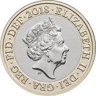 United Kingdom / 2 GBP / Inner: Cupro-nickel; Outer: Nickel-brass / 12.00g / 28.40mm / Design: Jody Clark (obverse) and Stephen Raw (reverse).