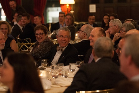 David Hendin at the ANS gala dinner.