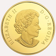 Canada / 100 USD / 14-karat gold / 12g / 27mm / Mintage: 1,500.