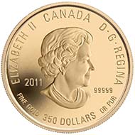 Canada - 350 CAD - 999gold - 35 g - 34 mm - Design: Caren Heine (reverse), Susanna Blunt (obverse) - Mintage: 1,300.