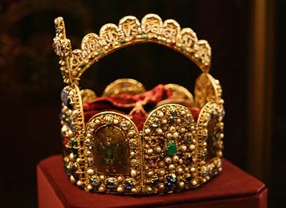 Fig. 2: Crown of the Holy Roman Empire.