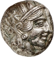 Dareios II (?), 423-404. Tetradrachm 407-404. Very rare. Very fine. Estimate: 10,000 euros. From Künker Auction 304 (19 March 2018), No. 546.
