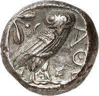 Dareios II (?), 423-404. Tetradrachm 407-404. Very rare. Very fine. Estimate: 10,000 euros. From Künker Auction 304 (19 March 2018), No. 546.