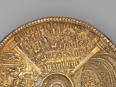 Titus’s Roman triumph (detail from the Titus dish), c.1587 - c.1599; Netherlands?; silver gilt; Museu Nacional de Arte Antiga, Lisbon; acc. no. 11.2018. Photo: © The Metropolitan Museum of Art.
