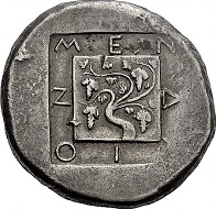 Nomos 7, 2013, 39. Mende, from the Kaliandra Hoard of 1913 (IGCH 358). Est. 35,000 / Hammer 40,000 CHF.