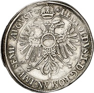 No. 1079: Haguenau (France / Alsace). Reichstaler 1665, featuring the title of Leopold I. Very rare. Very fine to extremely fine. Estimate: 15,000 euros.