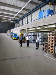 Coins can be loaded within the building here. Photograph: UK.