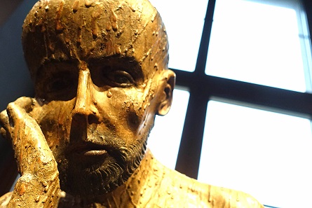 Man of Sorrows from 1502. Photo: UK.