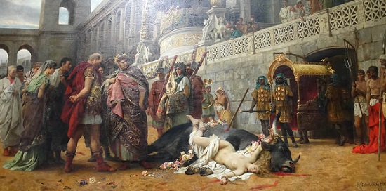 Henryk Siemiradzki (1843-1902), The Christian Dirce. Photo: UK.