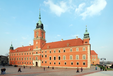 The Royal Castle during royal weather. Photo: sfu, cc-by3.0.