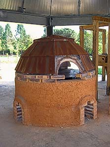 Fig. 6: Reproduced melting furnace in Melle.