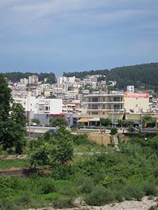 A look at present-day Arta, ancient Ambracia. Photograph: KW.