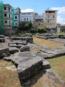 The Doric temple of Ambracia. Photograph: KW.