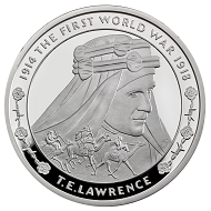 Great Britain / 5 GBP / .925 silver / 28.28 g / 38.61 mm / Design: David Cornell / Mintage: 1,918.