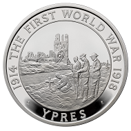 Great Britain / 5 GBP / .925 silver / 28.28 g / 38.61 mm / Design: John Bergdahl / Mintage: 1,918.