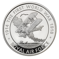 Great Britain / 5 GBP / .925 silver / 28.28 g / 38.61 mm / Design: David Rowlands / Mintage: 1,918.