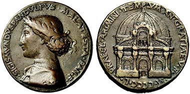 Sigismondo Malatesta. Medal by Matteo de' Pasti. From auction Numismatica Ars Classica 53 (2009), 519.