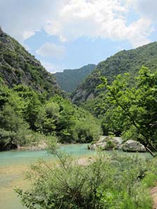 River of the Dead: Acheron. Photograph: KW.