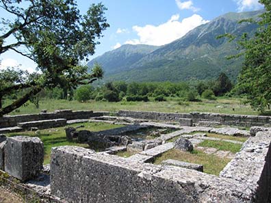 Sanctuary for Zeus in Dodona. Photograph: KW.