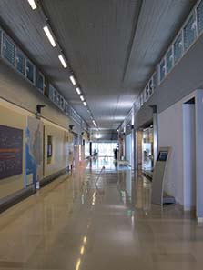 The interior of the museum of Ioannina. Photograph: KW.