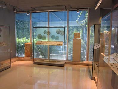An entire room devoted to numismatics. Photograph: KW.