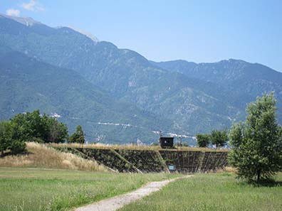 Hellenistic Theater of Dion. Photograph: KW.