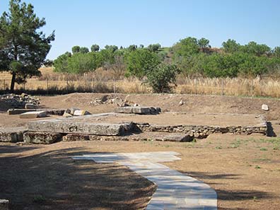 Temple of Zeus Thaulios. Photograph: KW.
