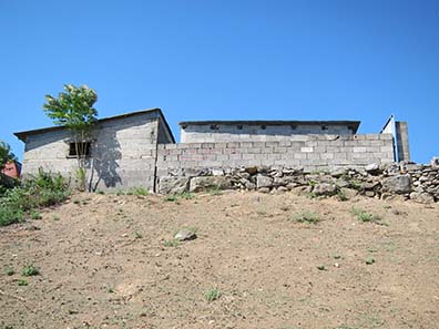 Part of a city wall. Photograph: KW.