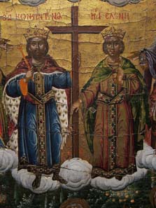 Constantine and Helena are worshipped as saints of the Orthodox Church. Photo: UK.