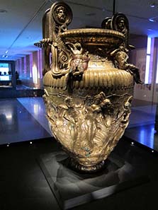 Famous Derveni Krater. Photograph: KW.