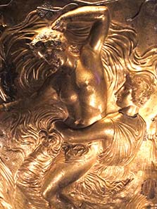 Detail of the Derveni Krater. Photograph: KW.
