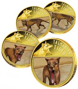Niue - 1 NZD - gold plated proof like - 40.0 mm.
