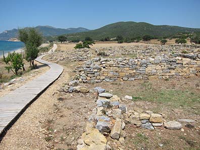 Archaeological excavation of Mesembria-Zone - kept in an exemplary manner. Photograph: KW.