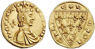 No. 211: ITALY. Messina. Charles of Anjou (1266-1282). Augustalis. Grierson 624. Extremely rare. Extremely fine.
50.000 / 55.000 USD